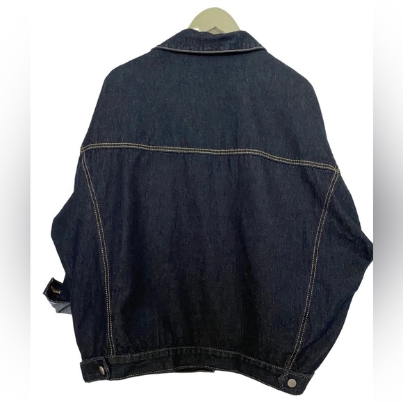 Silk & Salt Women’s Denim Jean Jacket Sz M NWT - Picture 2 of 7